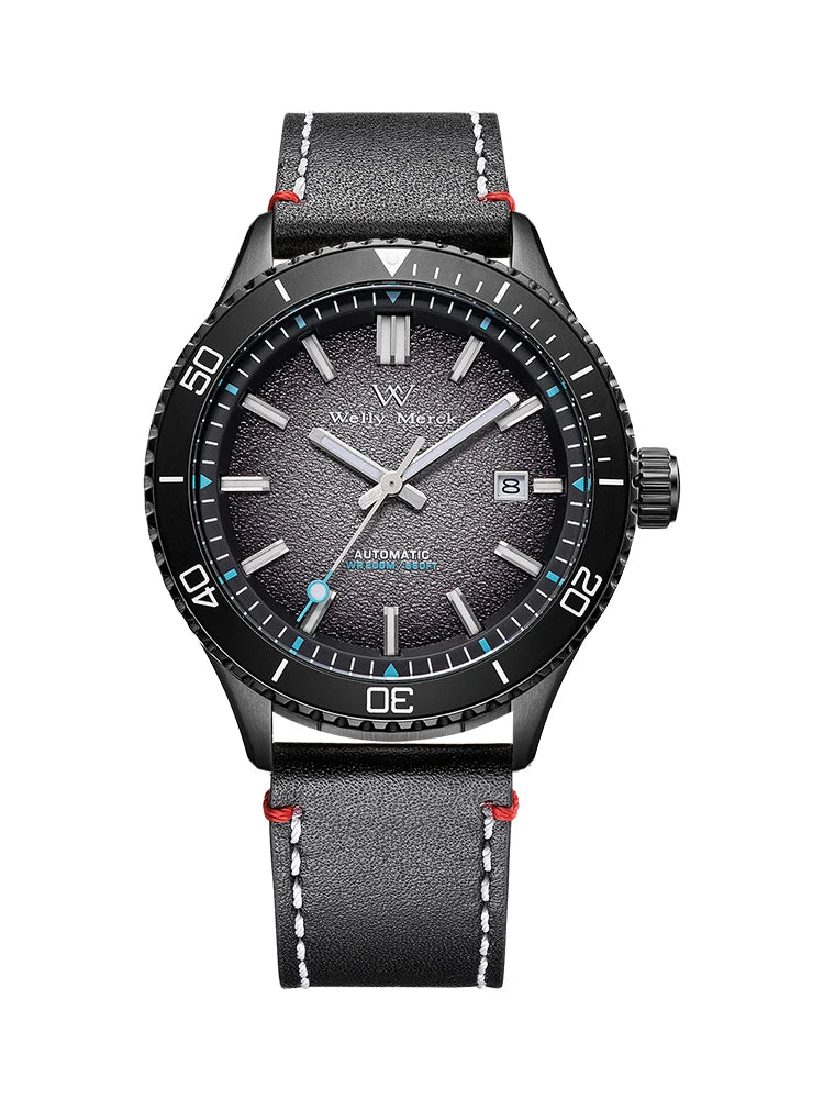 WM Watch Automatic Mechanical Dive Watch Man MIYOTA 8215 Waterproof Stainless Steel Sapphire Welly Merck Diving Watches WM046
