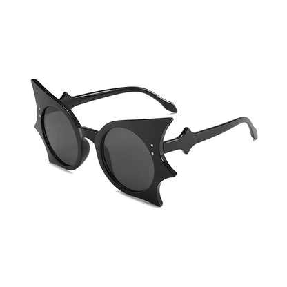 1-36Pcs Bat Sunglasses Black Retro Punk Hip Hop Style Sunglasses for Halloween Everyday Life  Party Fashion role play decoration