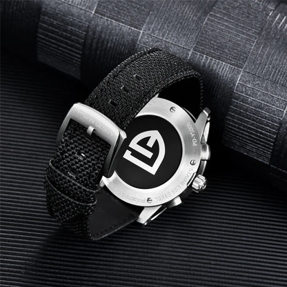 PAGANI DESIGN 2025 New Men Quartz Watches VK63 Fashion Casual 100M Water Resistant Sapphire Glass Stainless Steel Watches