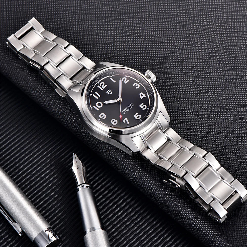 PAGANI Design 2026 New Men Automatic Mechanical Watch NH35A Sapphire Glass Stainless Steel Waterproof 200m Reloj Hombre