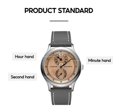 FARASUTE Manual Mechanical Men's Watch Seagull Movement Sappnt Sapphire Crystal Business Waterproof Regulateur Men Watch Reloj
