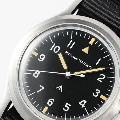 Militado ML14 Limited Edition Quartz Watch VH31 Sweep Second Quartz Movement Watch Sapphire Crystal BGW9 C3 Luminous Men's Watch