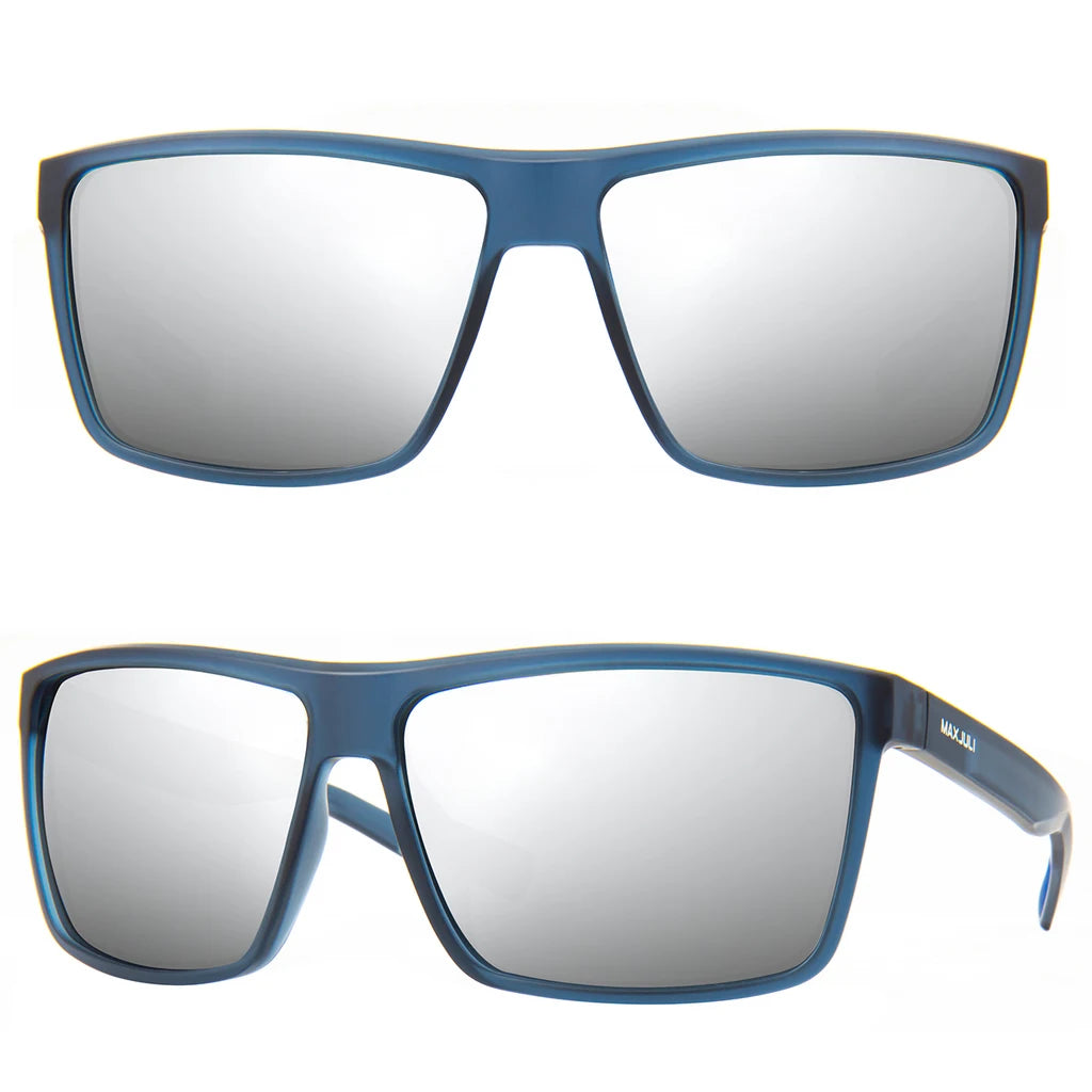 MAXJULI Polarized Big Sunglasses for Men Women with Big Heads UV 400 Protection 8125