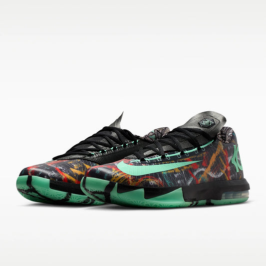 Nike Authentic Zoom KD 6 Men's Trendy Retro Rebound Basketball Shoes FQ8356-900