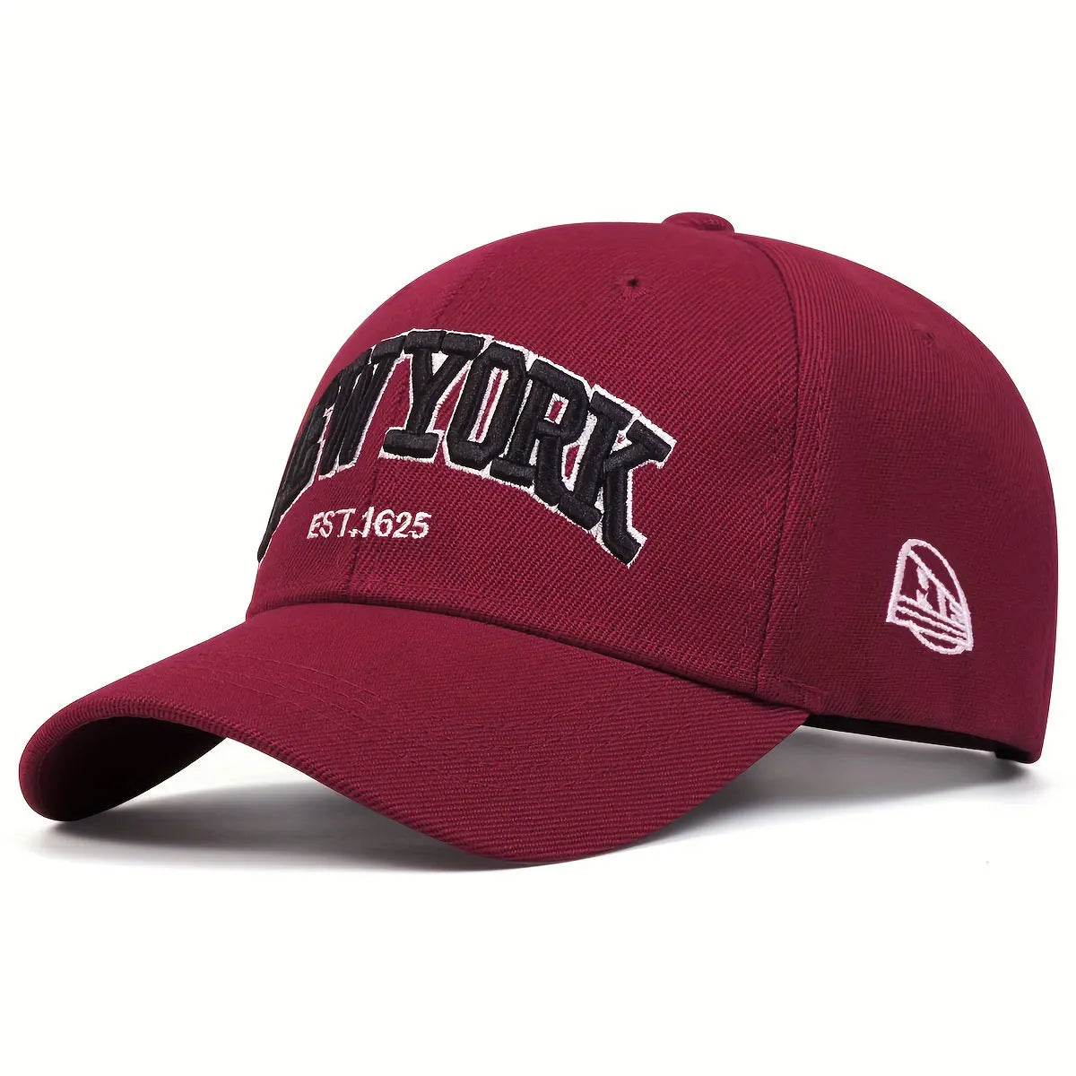 Bonés de basebol unissexo com letras NewYork bordadas, ajustáveis, para primavera e outono, chapéu casual de exterior com proteção solar, boné desportivo para golfe
