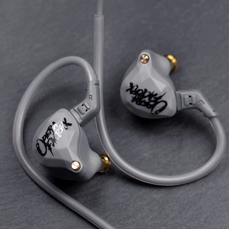 Whizzer OC1 Wired Headphones with Mic and Play/Pause Control HiFi Earphones Bass High Quality Clear Vocal