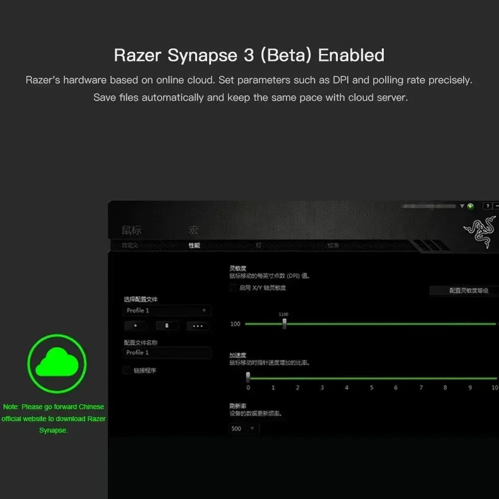 Razer NEW YEAR GIFT Thunder Snake Viper Mini Computer Esports Cable Gaming Mouse Laptop RGB Light, Small Hand Mouse