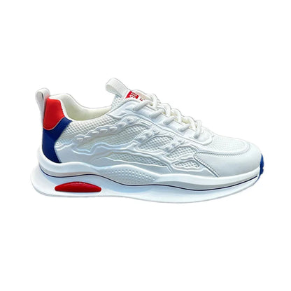 Men's Summer 2025 New Soft Bottom Breathable Mesh Sports Shoes Casual Versatile White Sneakers Lightweight Comfortable Runnin...