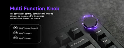 Akko 5075 V3 75% Mechanical Keyboard 8000/10000mAh 2.4GHz Wireless/Wired Type-C/BT 5.0 Hot Swap RGB Gasket for Gaming Typing