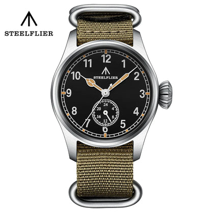 Relógio de Pulso de Quartzo de Luxo STEELFLIER Official SF746, Luminoso Suíço, Movimento Silencioso VH60, 20Bar, Impermeável, Multi-Fuso Horário