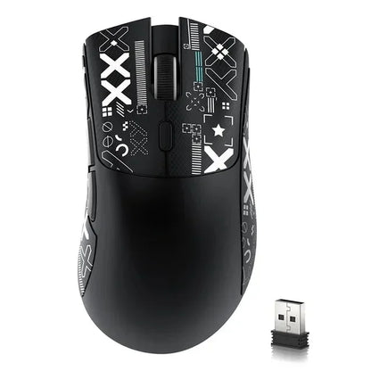 ATTACK SHARK R1 2.4G USB Wireless Bluetooth Gaming Mouse 18K DPI PAW3311 Tri-Mode Connectivity 59g Lightweight For PC Laptop Mac
